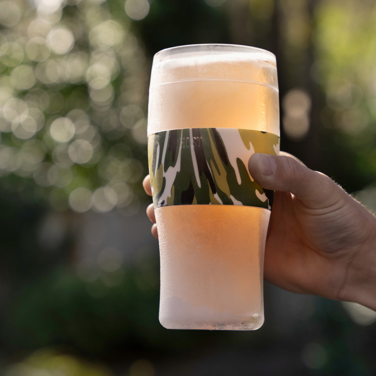 Host FREEZE Beer Glasses, Frozen Beer Mugs, Freezable Pint Glass