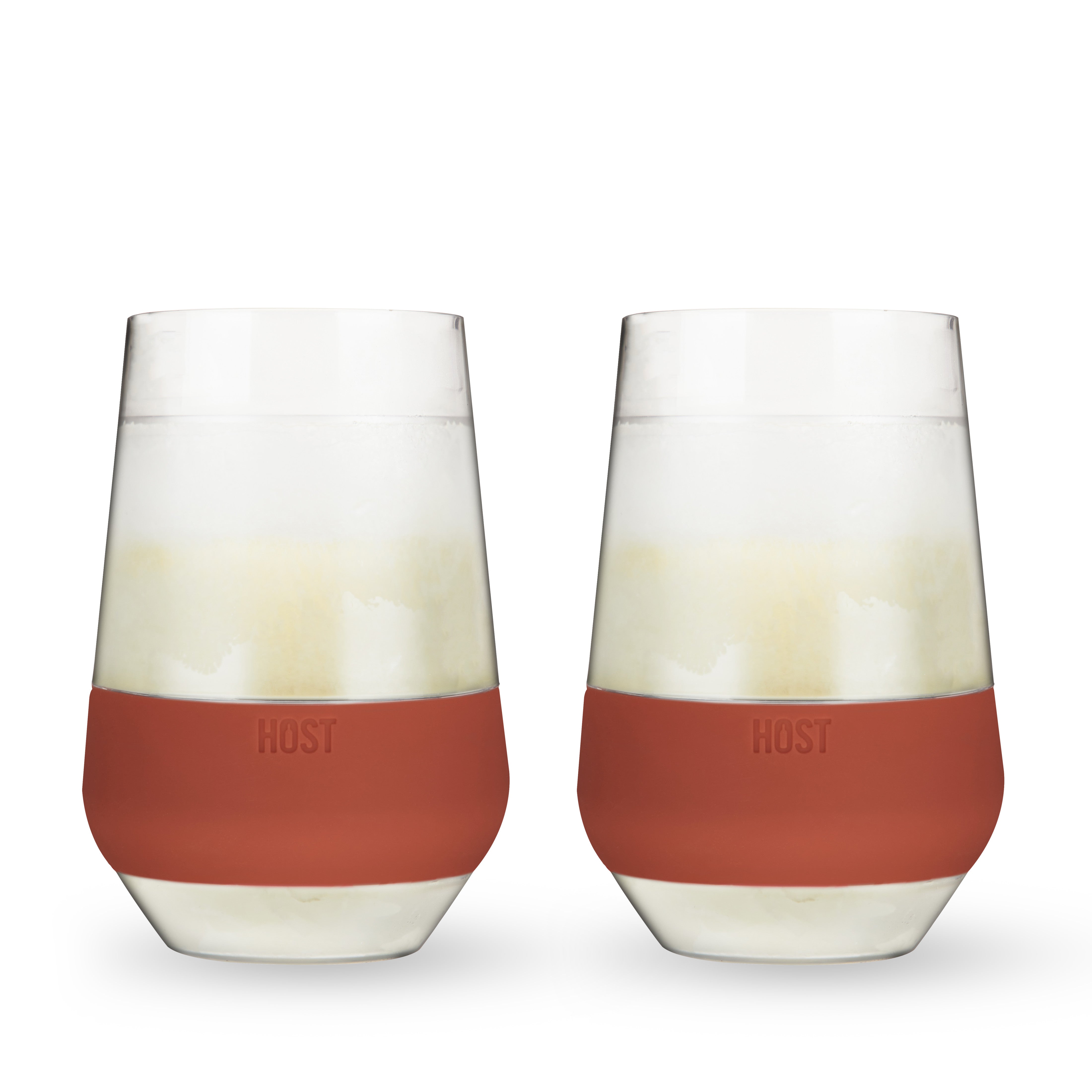 Wine FREEZE XL in Terra Cotta, Set of 2