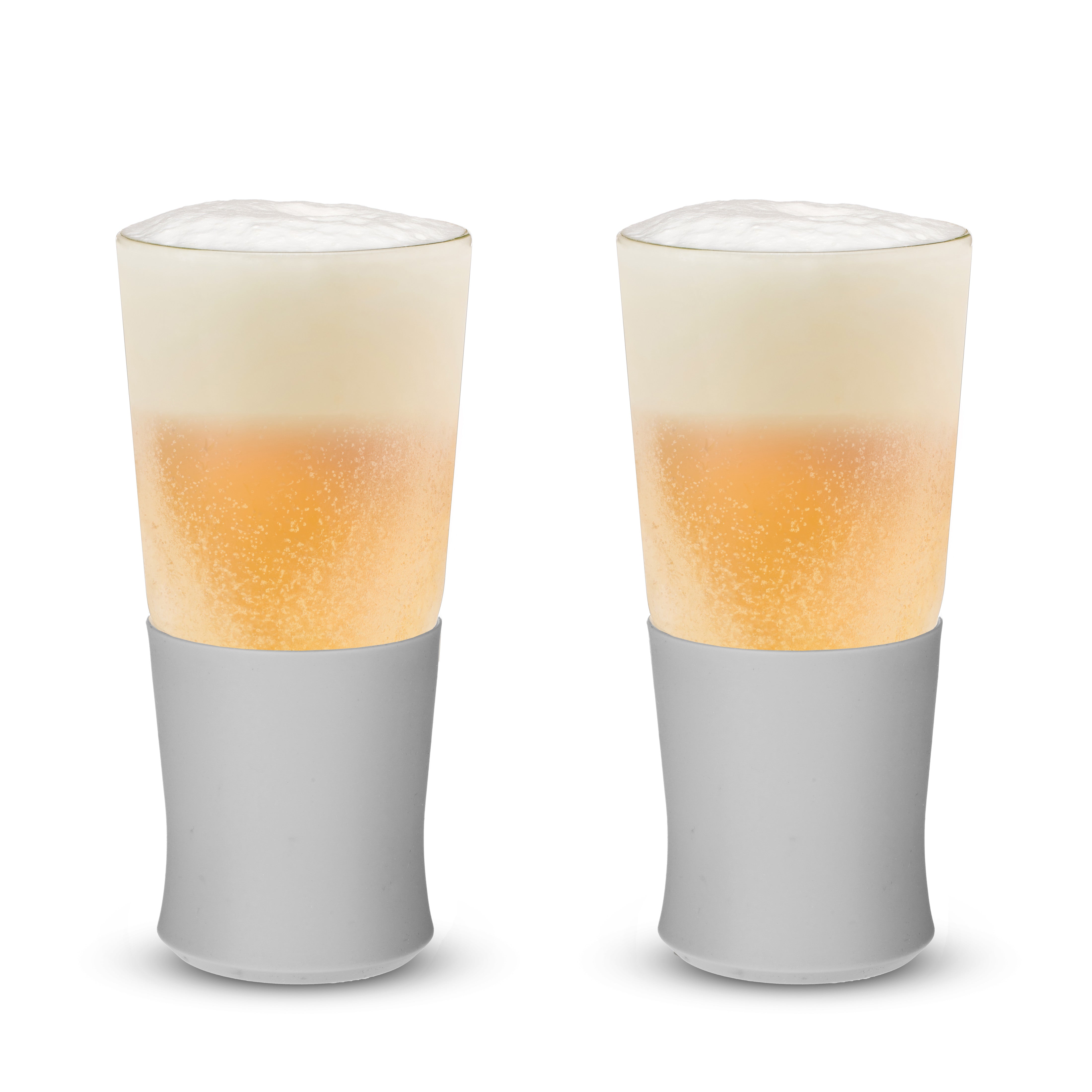 Glass Beer FREEZE in Gray, Set of 2 - Thumbnail 5