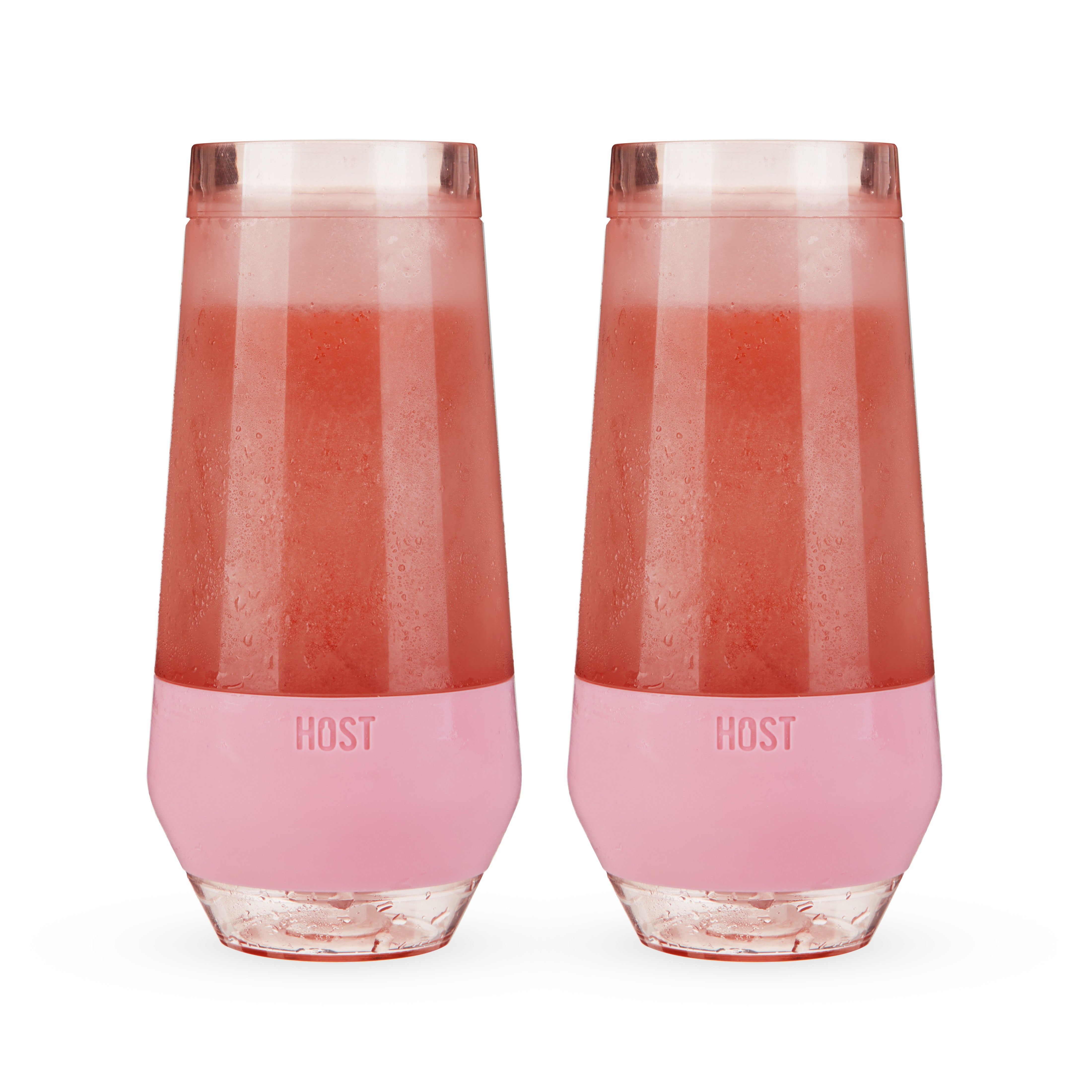 Champagne FREEZE in Blush Tint, Set of 2