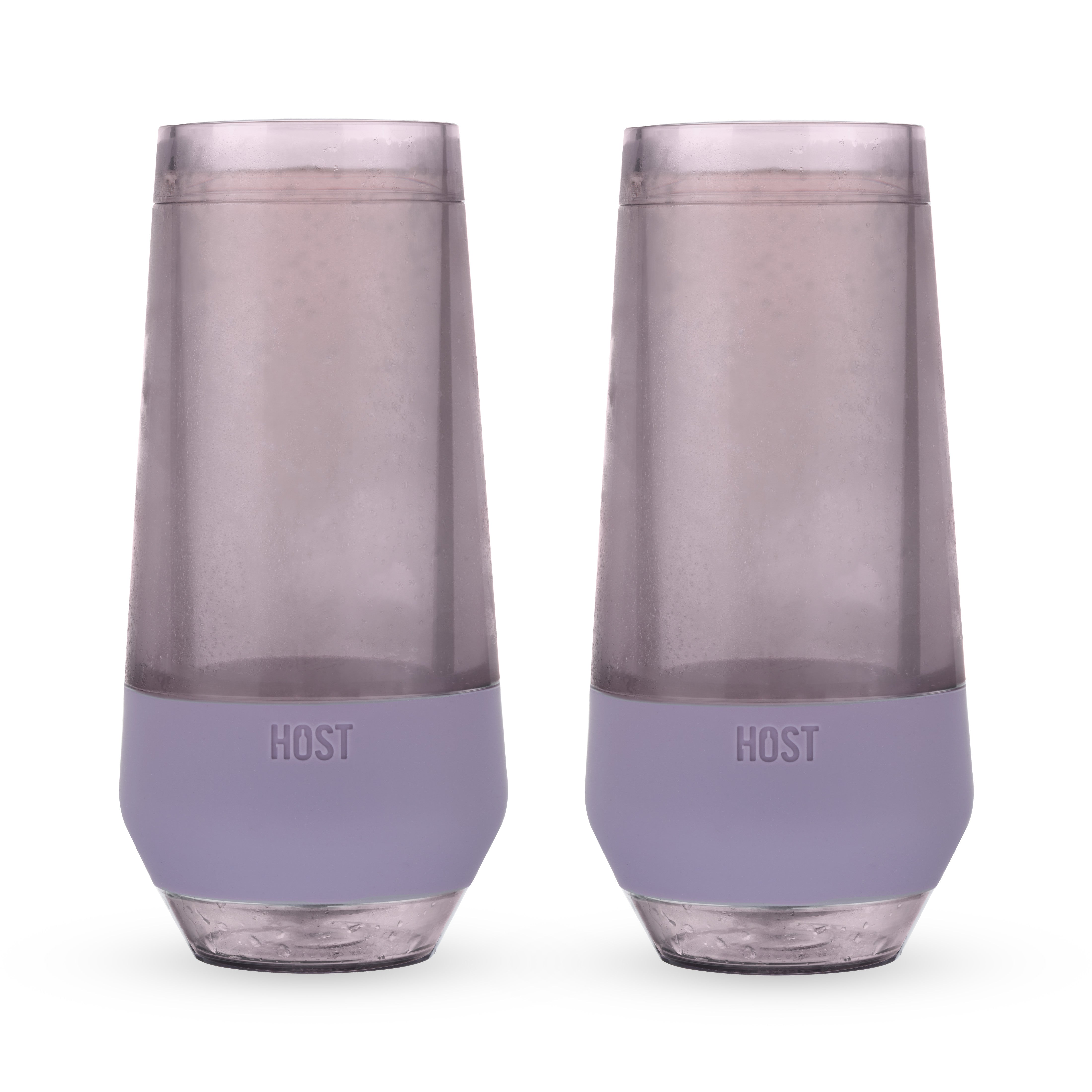 Champagne FREEZE in Deep Lilac, Set of 2