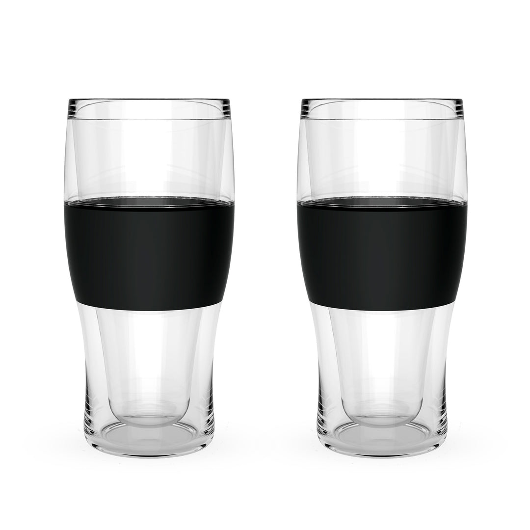 Host FREEZE Beer Glasses, Frozen Beer Mugs, Freezable Pint Glass