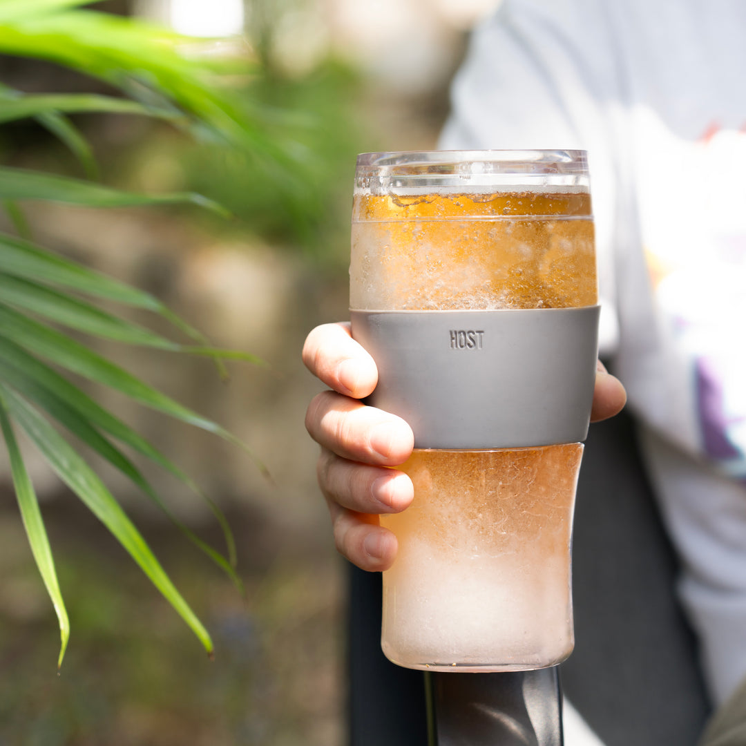 Host FREEZE Beer Glasses, Frozen Beer Mugs, Freezable Pint Glass