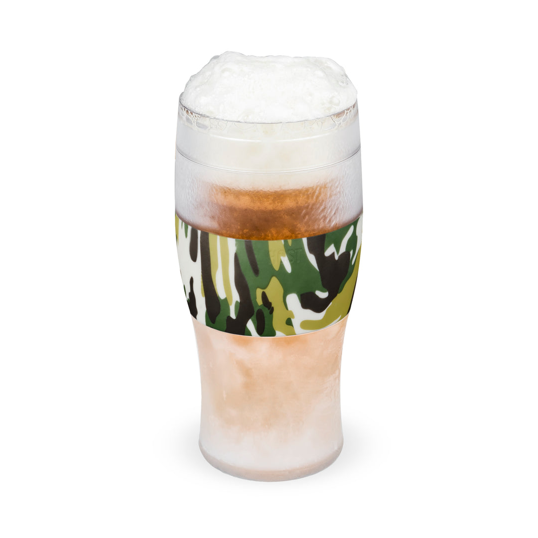 Host FREEZE Beer Glasses, Frozen Beer Mugs, Freezable Pint Glass