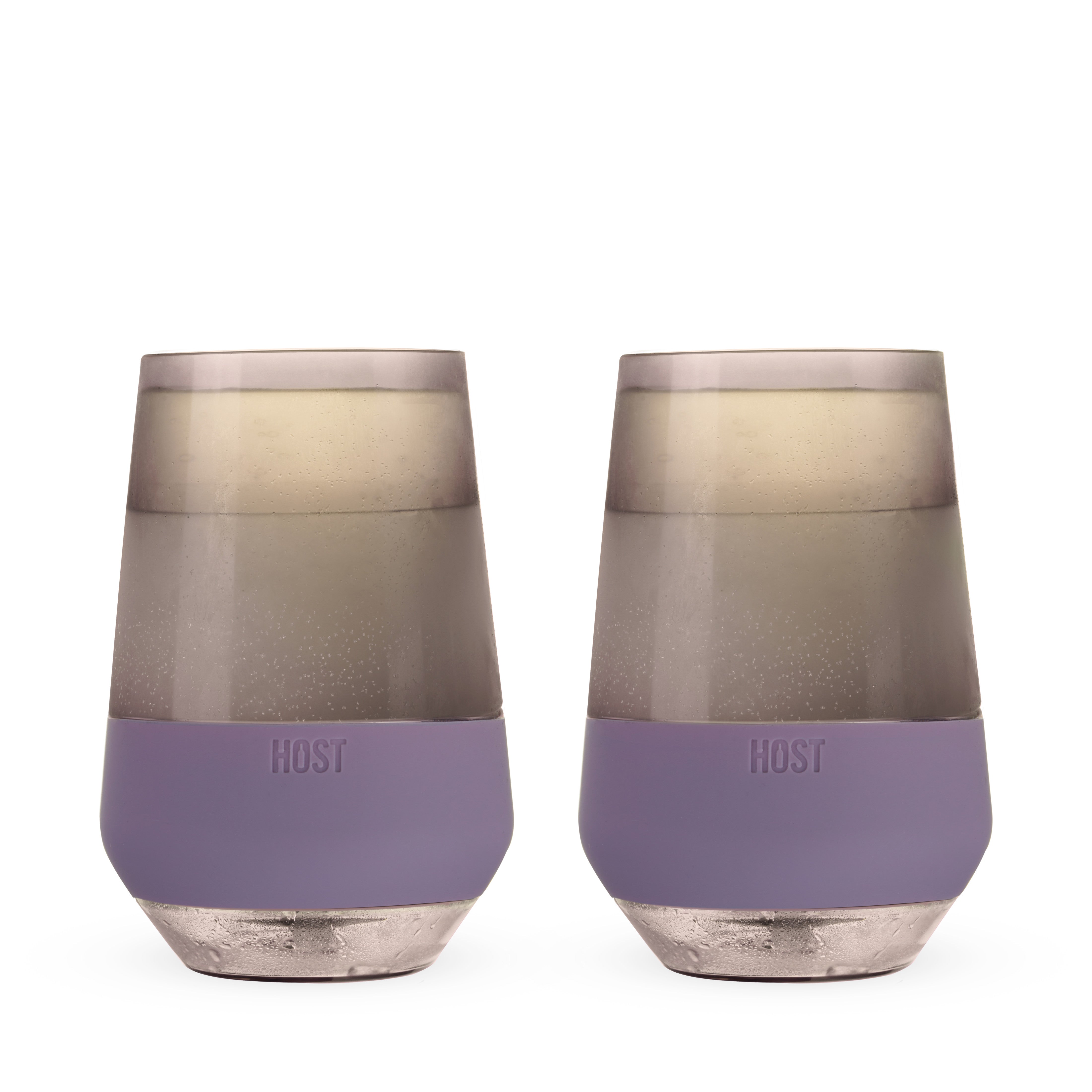 Wine FREEZE XL in Deep Lilac, Set of 2