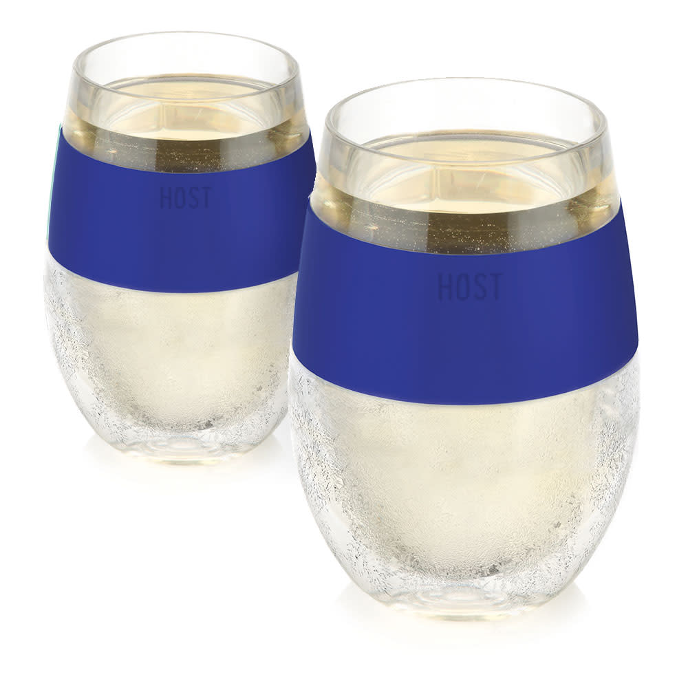 Wine FREEZE (set of 2) by HOST in Blue - Thumbnail 2