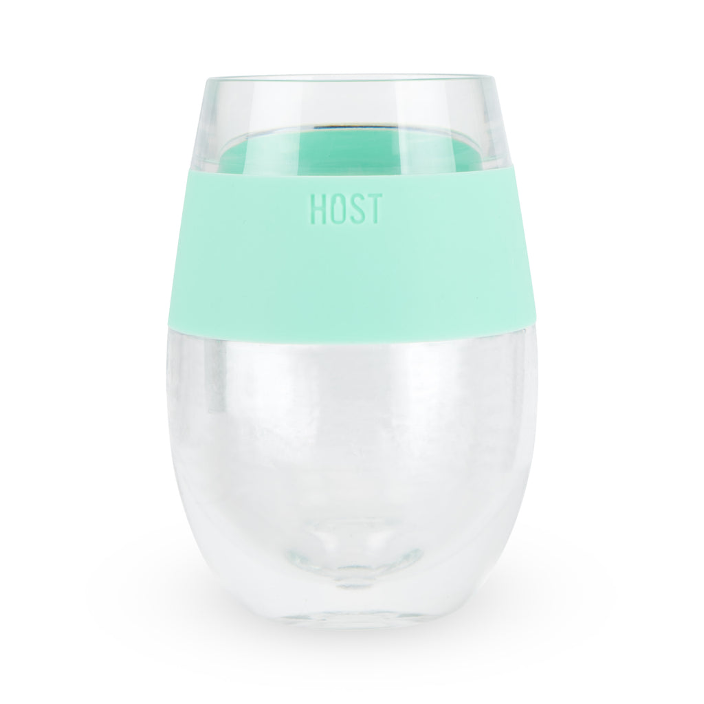 Host Wine Freeze Cooling Cup, Plastic Double Wall Insulated Freezable Drink  Chilling Tumbler With Freezing Gel, Wine Glasses For Red And White Wine,  Set Of 1, 8.5 Oz, Ice, Drinkware